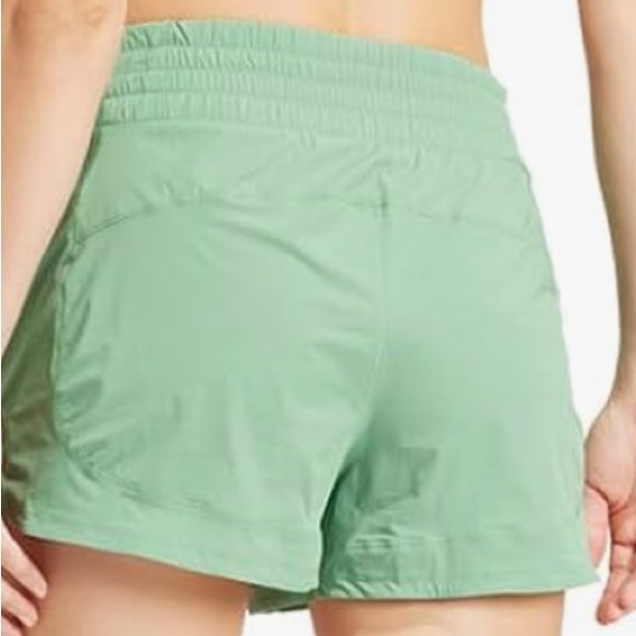 Adidas Women's Green Athletic Shorts - Picture 2 of 2